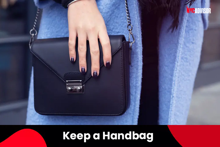Keep a Handbag in the daytime